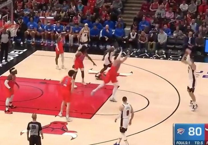 Vučevićev double-double nedovoljan Bullsima u duelu protiv Oklahome