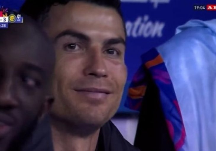 Ronaldo u Riyadhu sinoć doživio što nije nikada u karijeri, njegova reakcija je sve rekla