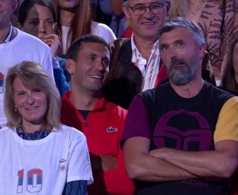 Pogledajte Ivaniševićevu reakciju kad mu se Đoković izvinio za divljanje