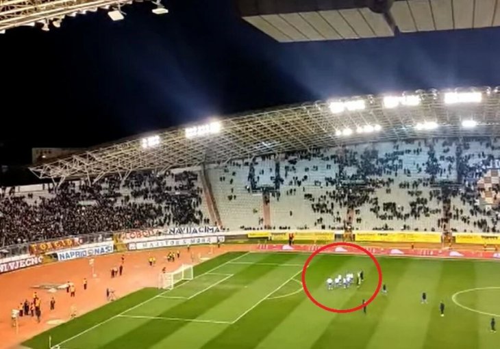 BILO JE ŽESTOKO: Igrači Hajduka krenuli ka tribini gdje je Torcida, a onda doživjeli najveću sramotu ikada (VIDEO)