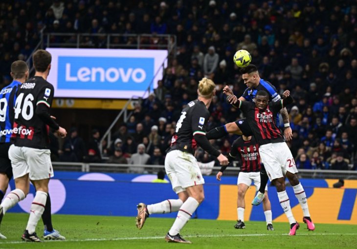 ROSSONERI NASTAVILI S OČAJNOM FORMOM: Lautaro Martinez odlučio milanski derbi, Nerazzurri su drugi