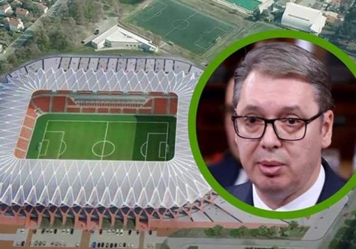 Vučić najavio izgradnju stadiona od 70 milijuna eura: Bit će najljepši u Srbiji