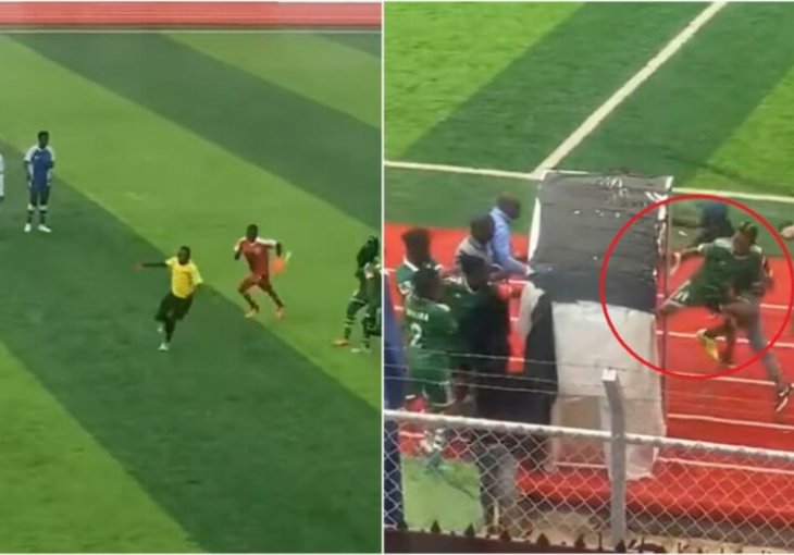 Fudbalerke nasrnule na sudiju nakon nedosuđenog penala, jedva izvukao živu glavu