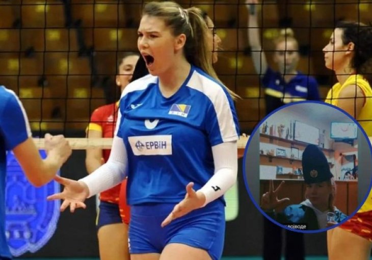 I to je moguće: Bh. reprezentativka se hvali četničkom šubarom i kokardom na glavi