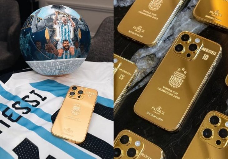 Potrošio je mnogo novca: Od Messija su svi reprezentativci Argentine dobili unikatne poklone