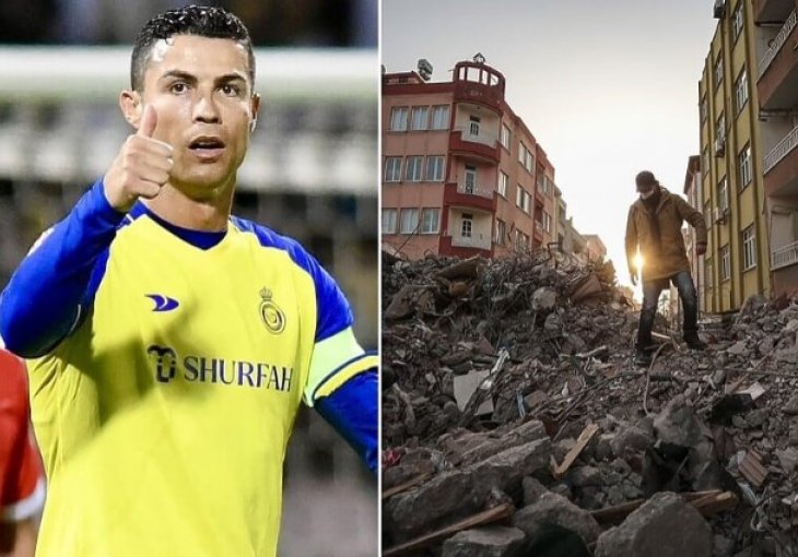VELIKO SRCE Ronaldo poslao pun avion pomoći za žrtve razornog zemljotresa u Turskoj i Siriji