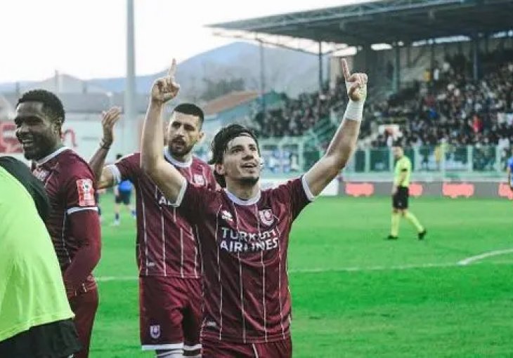 Sarajevo na Pecari razbilo Široki Brijeg i odnijelo tri boda