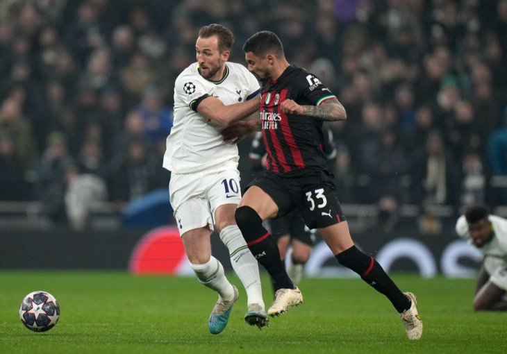 ROSSONERI NAKON 11 GODINA U ČETVRTFINALU LIGE PRVAKA: Milan odolio jalovim napadima Tottenhama