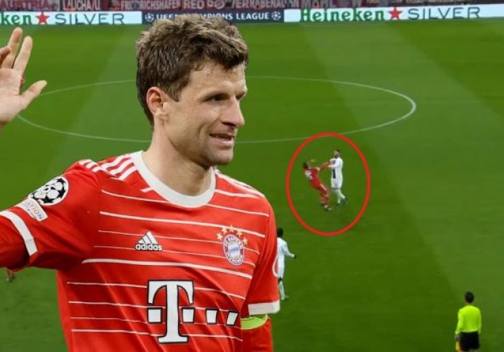 Ramos je gurnuo Mullera, nastala je scena koja pokazuje da se igrač kao Nijemac više neće roditi!