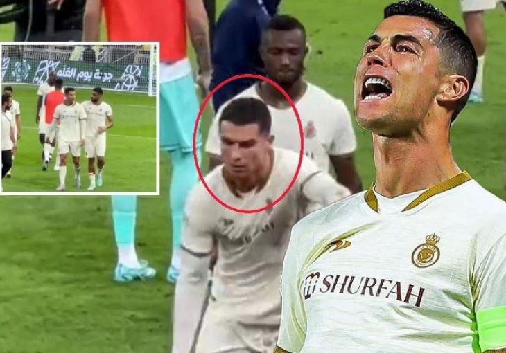Ronaldo više ne može da trpi: Napravio jedan od većih skandala u karijeri i potpuno izgubio živce!