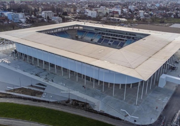 Najmoderniji stadion u regionu u završnoj fazi, ispod svake tribine će imat i pritvor