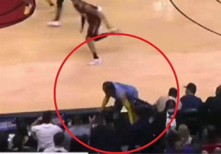 Najomraženiji igrač NBA lige ozlijedio kamermana i dobio veliku kaznu