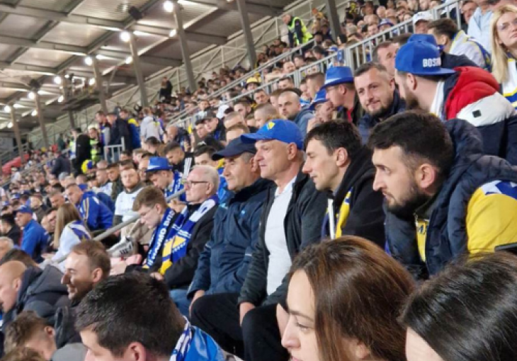 BIH DOČEKUJE ISLAND: Pogledajte atmosferu na stadionu sat vremena prije početka utakmice (FOTO)