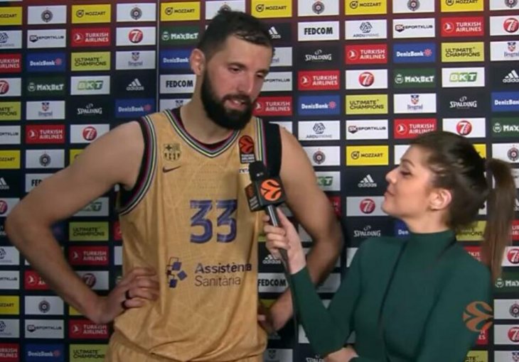 Nikola Mirotić nakon utakmice u Beogradu oduševio sve navijače: Intervju je započeo ovako, a rekao je i kakav odnos ima prema njima