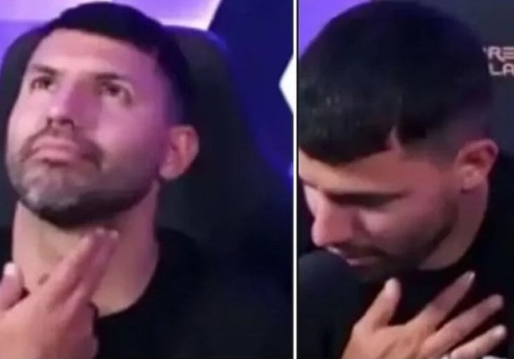 ZDRAVSTVENI PROBLEMI Aguero u emisiji uživo imao napad aritmije, uhvatio se za grudi i prestao da priča