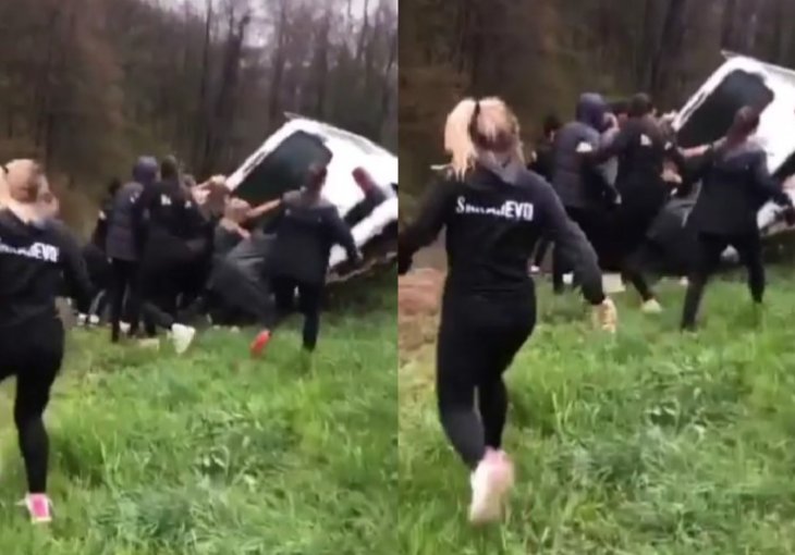 HEROJSKI ČIN: Fudbalerke SFK 2000 Sarajevo spasile vozača od utapanja u rijeku!