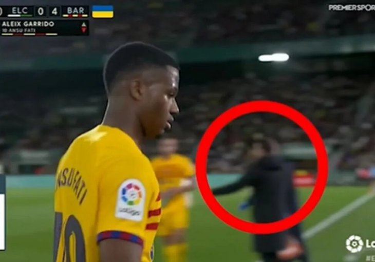AUUU KAKVO PRIZEMLJENJE: Otac mu napravio pakao u klubu, sinoć dao gol, ali ga je Xavi ponizio i pokazao gdje mu je mjesto