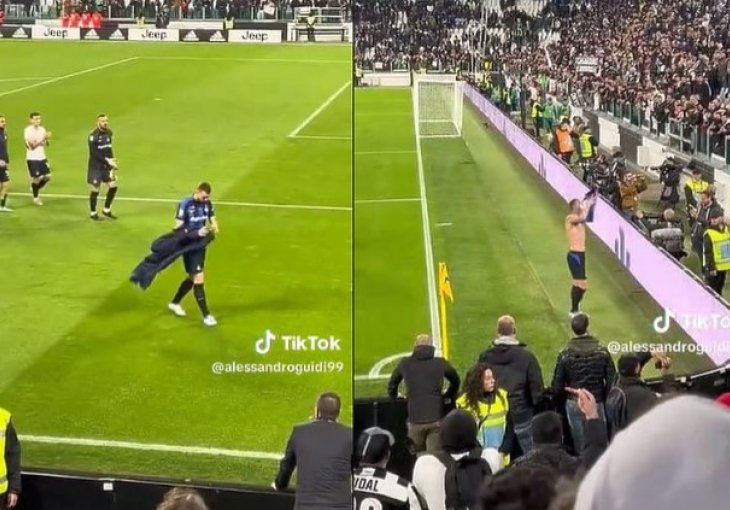 SRAMNO PONAŠANJE Navijači Juventusa rasistički izvrijeđali Džeku nakon njegovog poteza na kraju utakmice