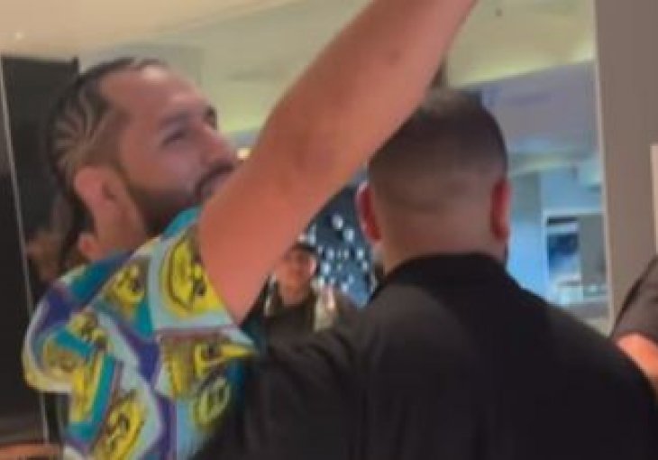 NEVJEROVATNE SCENE: Masvidal i Holand pokušali se fizički obračunati u hotelu
