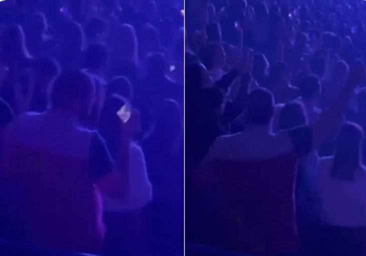 Djevojko, izvini, ali Partizan je najveća ljubav - Scene s koncerta u Beogradu apsolutni su hit!