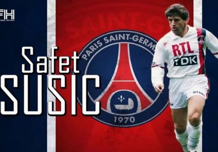 OSTAVIO JE TRAG PSG čestitao rođendan Safetu Sušiću, jednom od najvećih igrača kluba u historiji