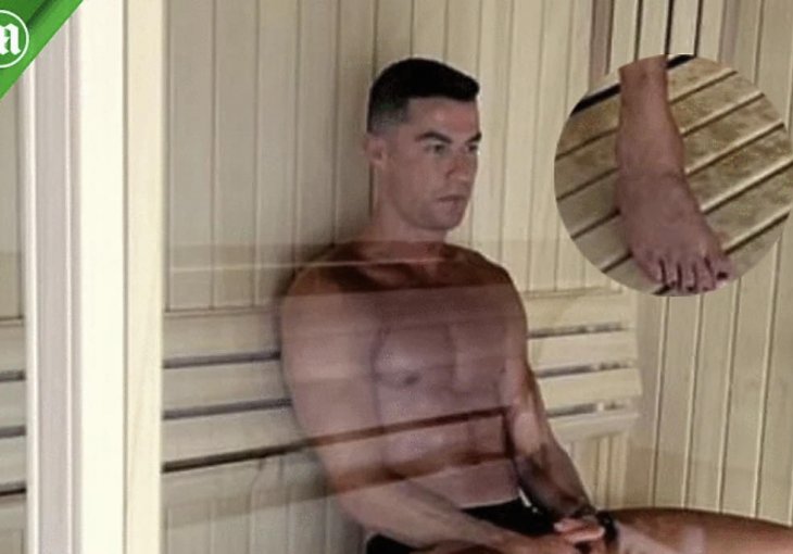 Ronaldo se ponovo pojavio s lakiranim noktima na nogama, otkriveno zašto to radi!