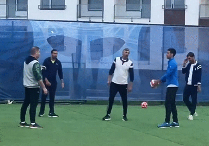 Kiša prekinula srbijanski derbi u Banjoj Luci, Đoković pronašao način da se zabavi!