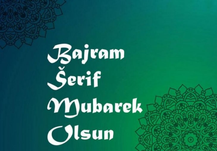 Bajram šerif mubarek olsun!