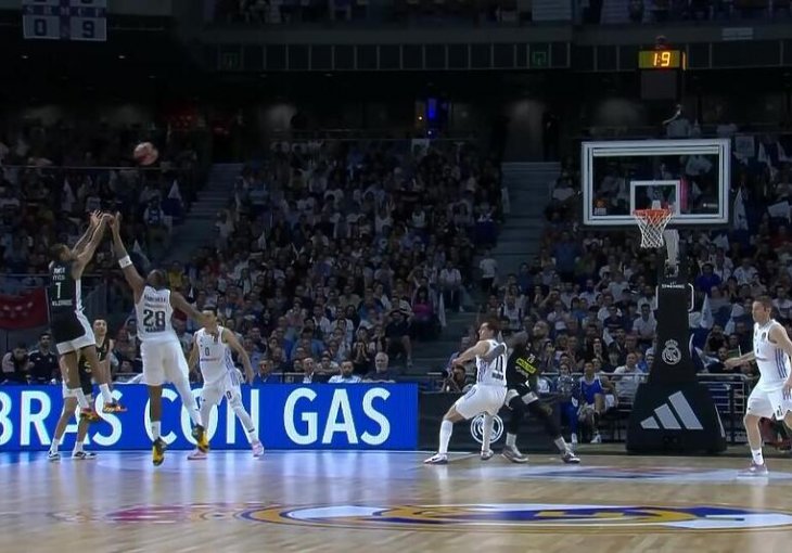 Punterova trojka donijela pobjedu Partizanu protiv Reala!