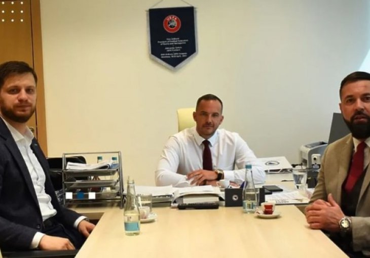 Vico Zeljković u Sarajevu razgovarao o izgradnji nacionalnog stadiona
