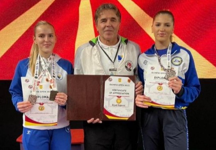 Nejra i Emina Sipović ponovo odlično predstavile BiH na turniru u Makedoniji
