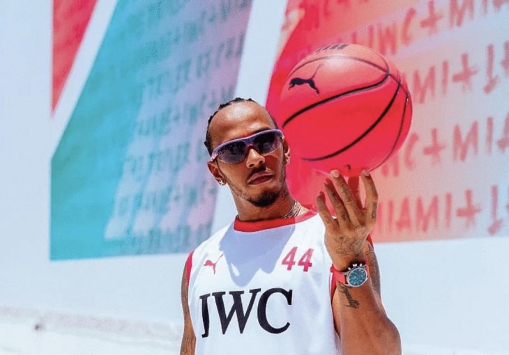Hamilton pokazao košarkaške vještine uoči utrke u Miamiju!