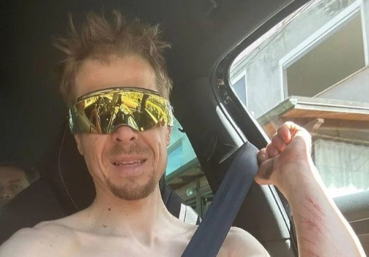 PROBLEMI NA STARTU Slovenskog biciklistu udario automobil pred početak Giro d'Italia, završio je u bolnici