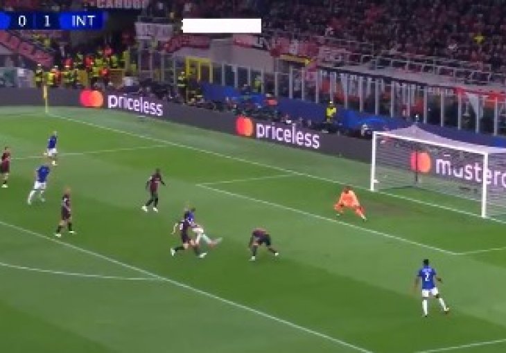 Šta se dešava s Milanom?! Već je 0:2,  prvo Džeko, sada strijelac Mkhitaryan! VIDEO