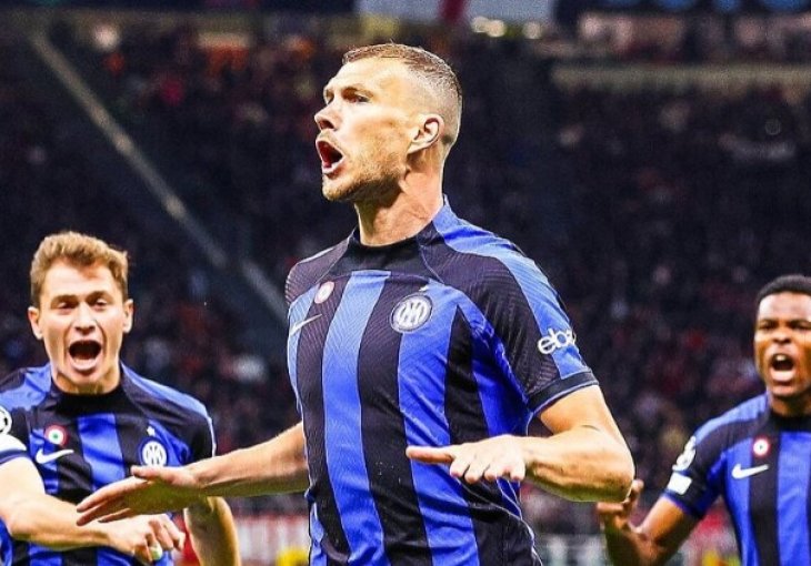 Džeko je večerašnjim golom ispisao historiju Lige prvaka, ispred njega je samo legenda Uniteda