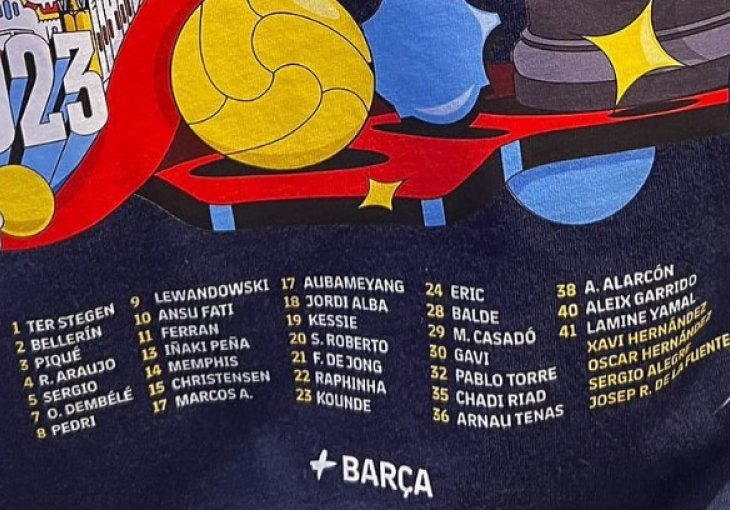 Ime na šampionskoj majici Barcelone izazvalo zbrku: Postao prvak, a već dugo je u drugom klubu