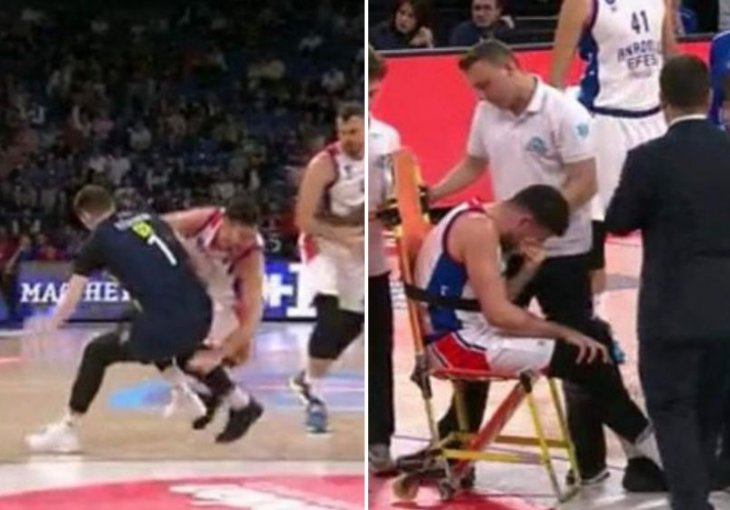Košarkaš Srbije iznesen u suzama: Nije dobro izgledalo