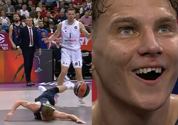 UUUU, NIJE LIJEPO ZA VIDJETI Košarkaš Barcelone postao hit nakon što je na nesvakidašnji način ostao bez zuba VIDEO