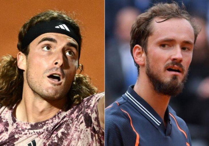 MEDVEDEV I TSITSIPAS SE MRZE KAO NIKO: Polufinale turnira u Rimu je u sjenci odnosa dvojice tenisera