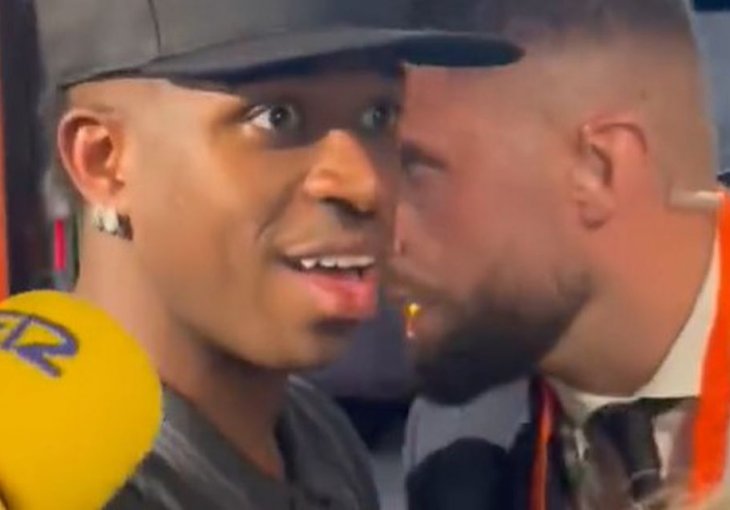 Vinicius Junior bio je ljut pa je postavio kontra pitanje novinaru: 