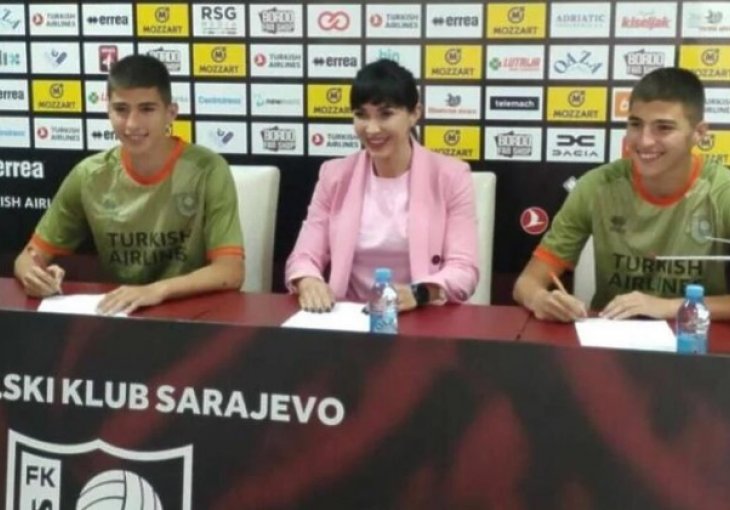 FK Sarajevo doveo najtalentovanije blizance (16) u Bosni i Hercegovini
