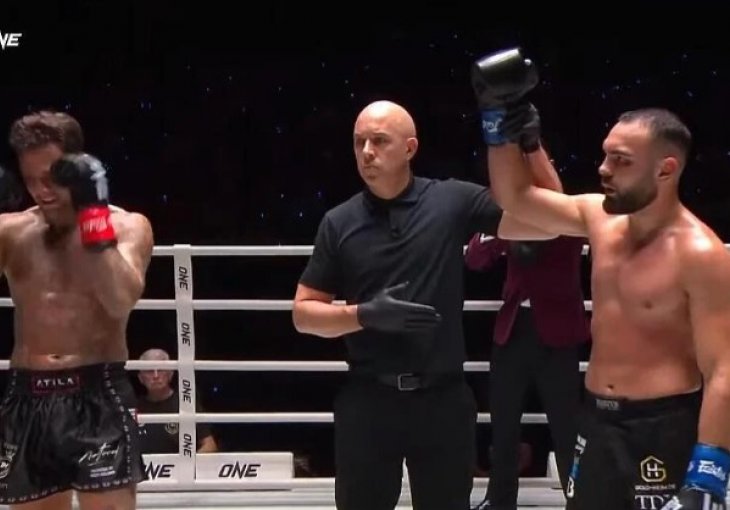 Bh. kickbokser Arian Sadiković pobijedio legendarnog Niekyja Holzkena, nekadašnjeg Gloryjevog prvaka