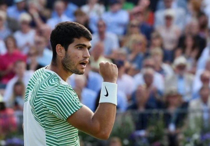 Alcaraz se navikava na travu: Kopiram Federera i Murrayja, a Đokovića ni ne pokušavam