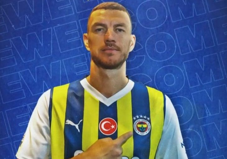 Sada je i zvanično: Edin Džeko je novi fudbaler Fenerbahčea!