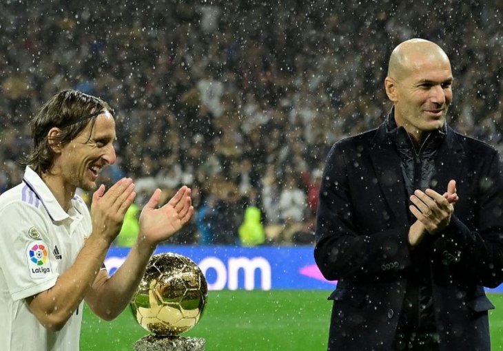 Zidane otkrio zašto se divi Modriću: 
