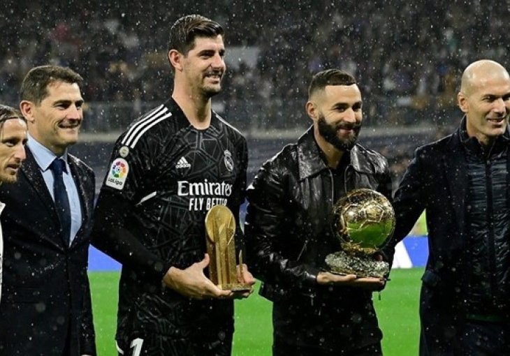 Modrić povijesni ugovor slavi s Benzemom na Courtoisovoj svadbi!