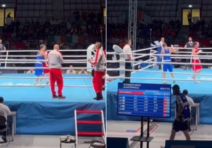 Hrvatska bokserka u borbi za medalju izgubila od Srbijanke pa napravila nepopularan potez