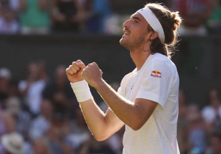 Tsitsipas nakon dva preokreta u dva dana izbacio miljenika publike na Wimbledonu