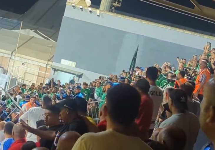 Haos na Malti: Navijači skandirali ‘Palestina’, gosti iz Izraela ih napali!