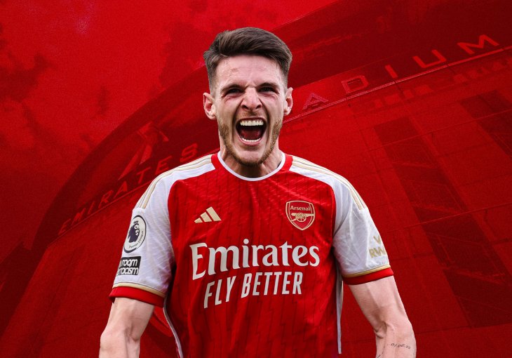 JEDAN ČOVJEK JE NAJZASLUŽNIJI Zbog njega je u Arsenal došao Declan Rice